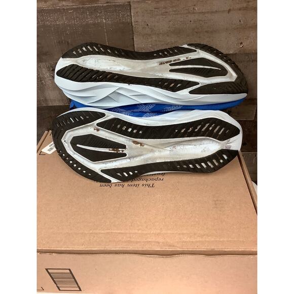 ASICS Mens 12 Illusion Blue/Light Blue Novablast 5 Running Shoes Athletic LE2-9 - Picture 9 of 9